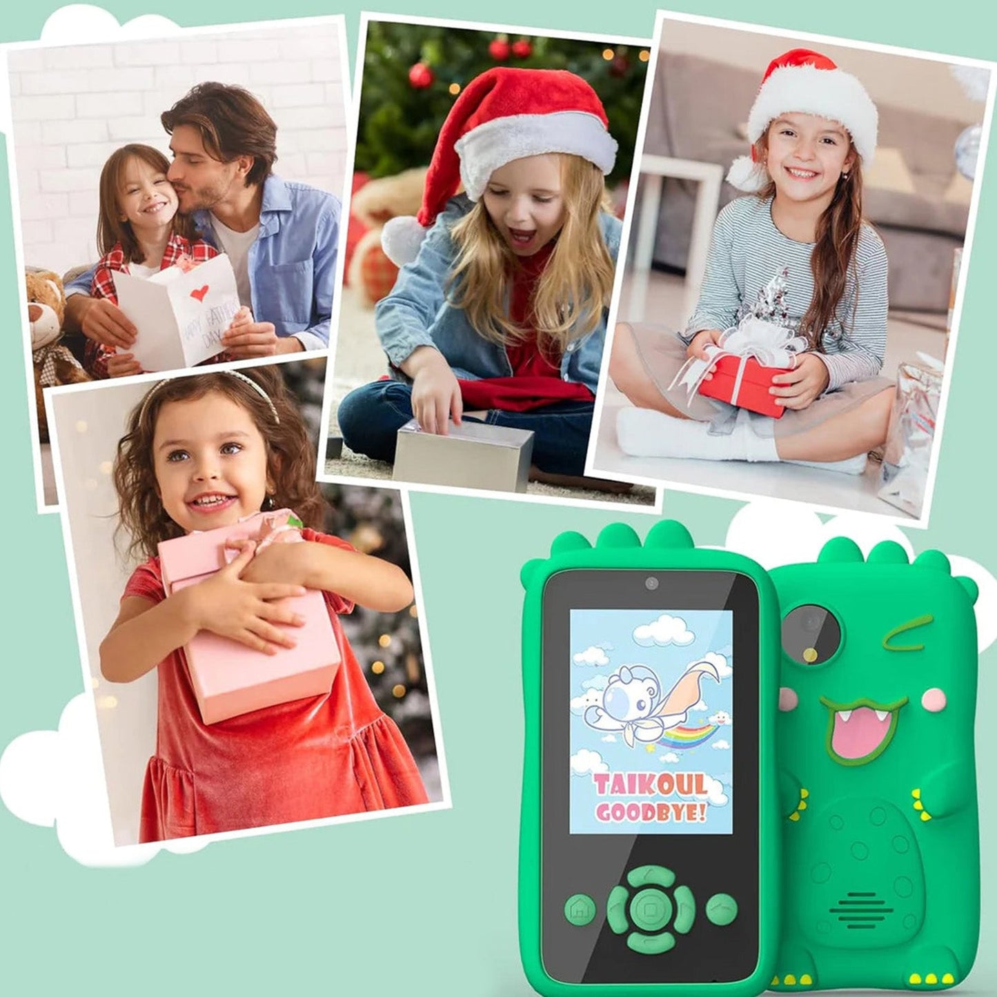 Kids smartphone camera toy phone with games and more!