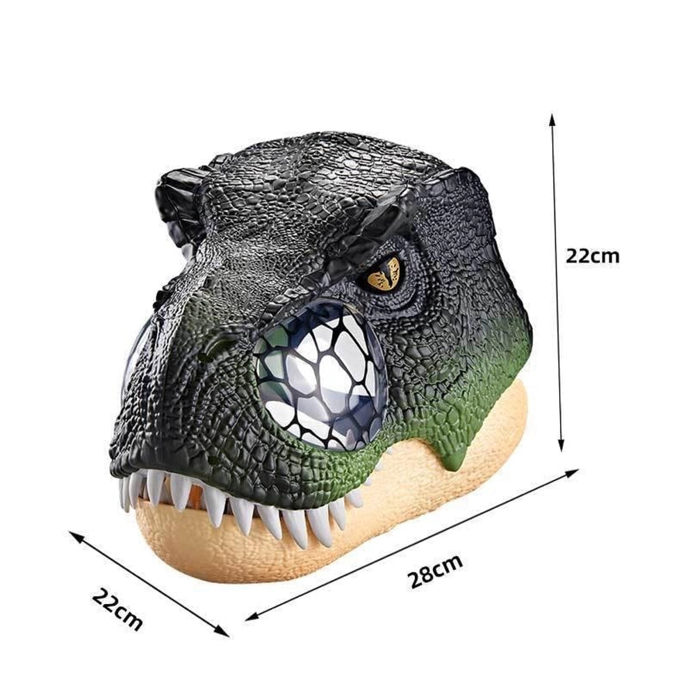 Dinosaur luminous Helmet - Glow in the Dark highly interactive and amazing quality