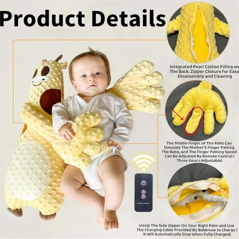 Baby Patter for Sleep, Baby Patting Sleeping Toy with Remote Control (luxury quality)