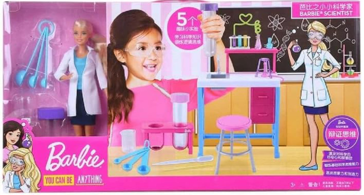 Barbie scientists kit