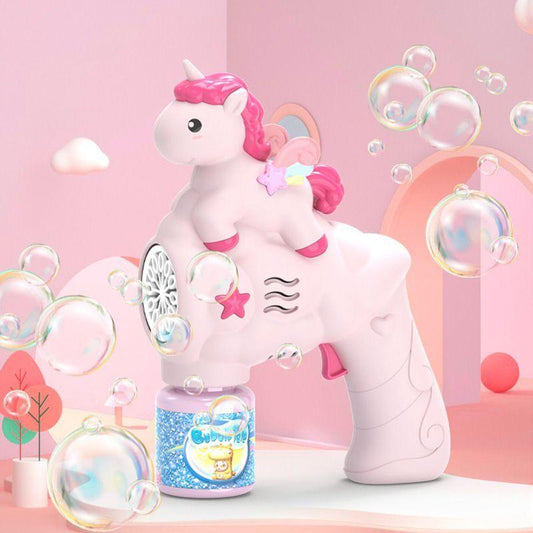 Unicorn High-Quality Bubble Gun – Endless Fun for Kids