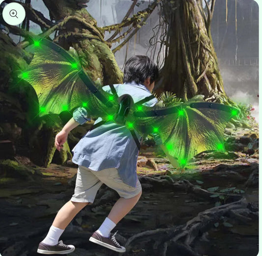 Create Fun Memories with Dino auto wings