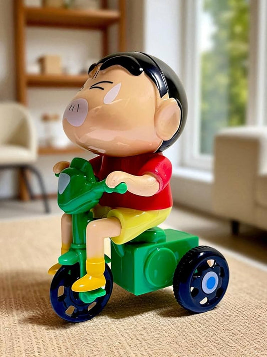 Shinchan Cycle windup Moving Toy- Any 1
