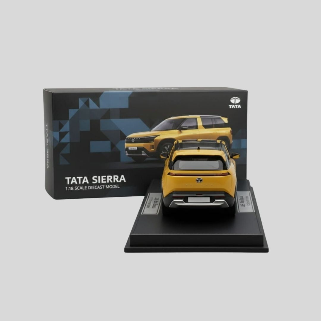 New Premium Quality Tata Sierra Diecast 1/18 Scale Model With Movable Wheels