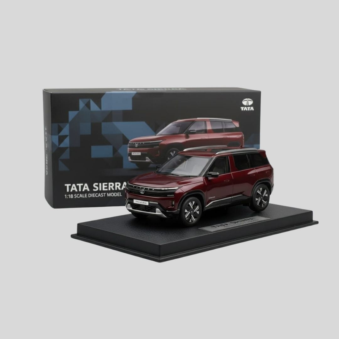 New Premium Quality Tata Sierra Diecast 1/18 Scale Model With Movable Wheels
