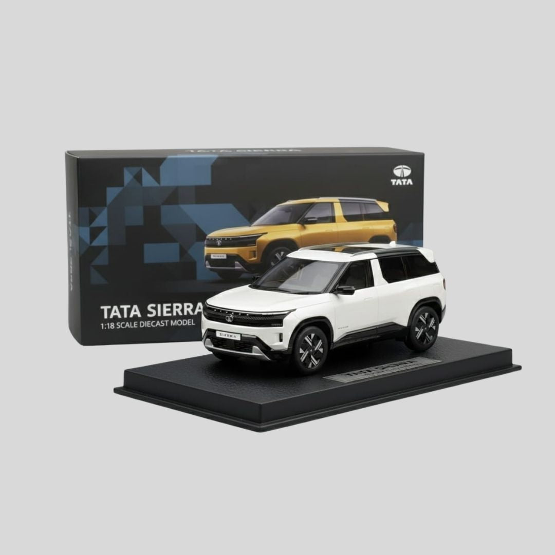 New Premium Quality Tata Sierra Diecast 1/18 Scale Model With Movable Wheels